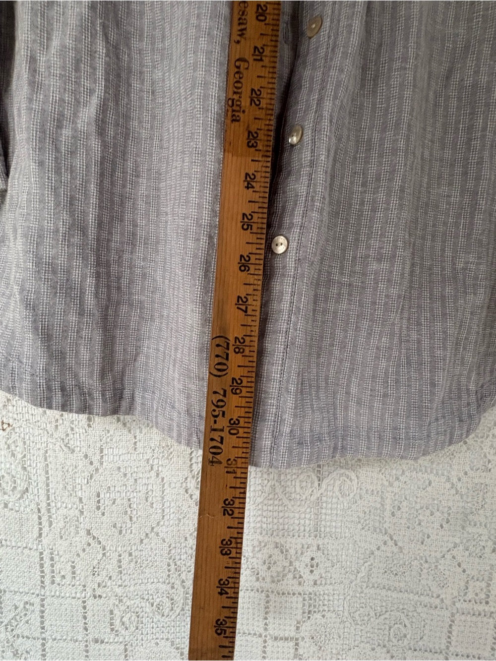 Poetry Hemp / Organic Cotton Tunic - Picture 3 of 7